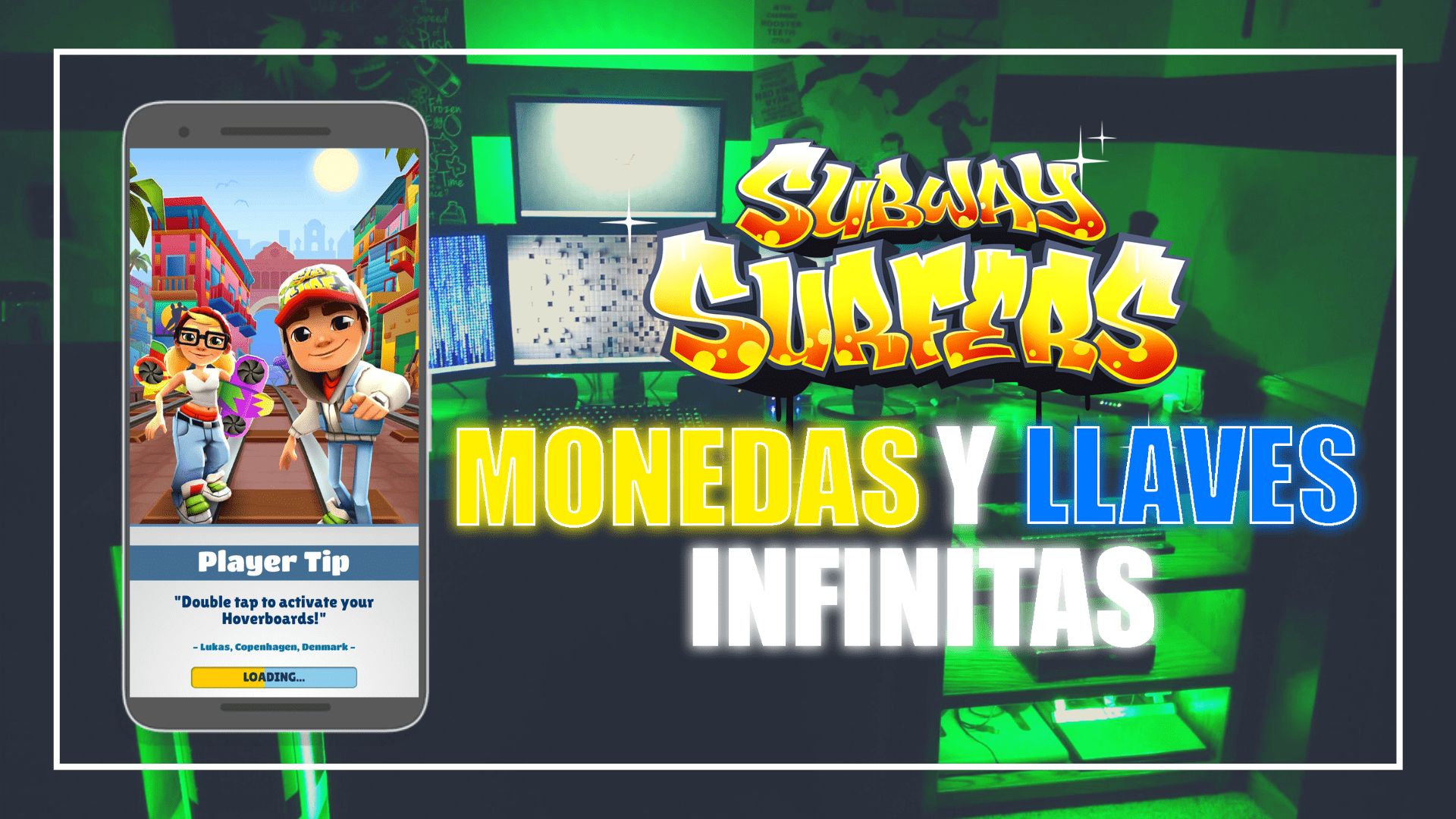 En este momento estás viendo SUBWAY SURFERS CON MONEDAS Y LLAVES INFINITAS GRATIS