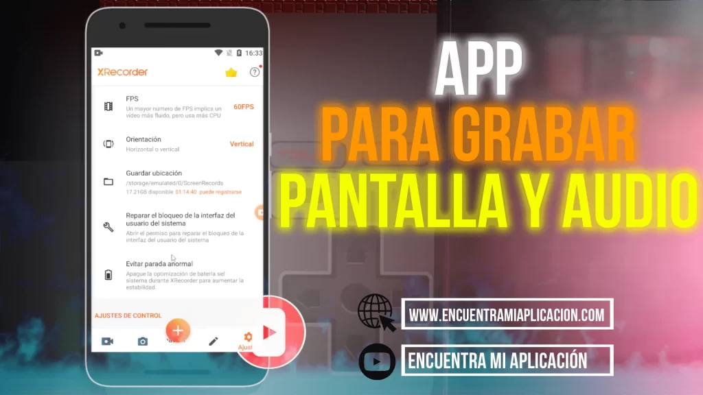 MEJOR APLICACION PARA GRABAR PANTALLA Y AUDIO EN ANDROID 2021