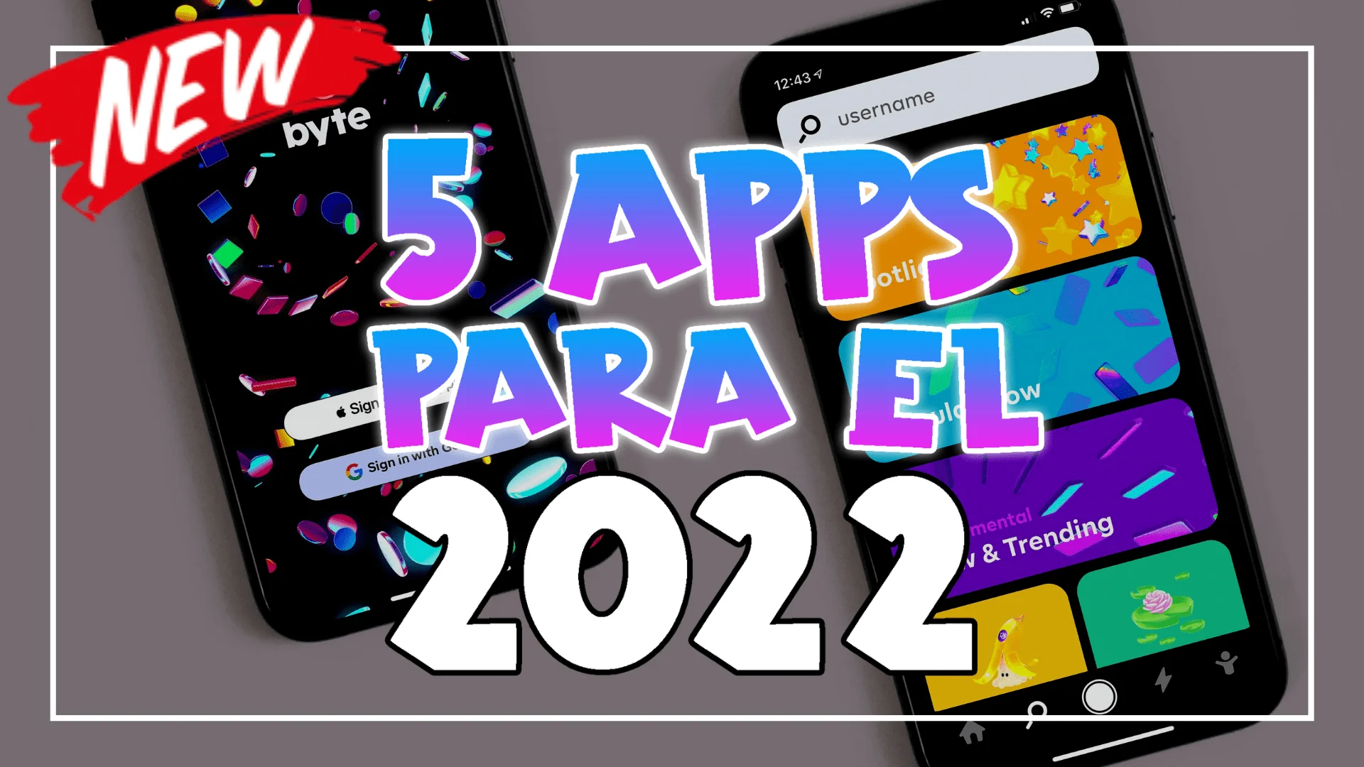 En este momento estás viendo 5 APPS PARA ESTE 2022