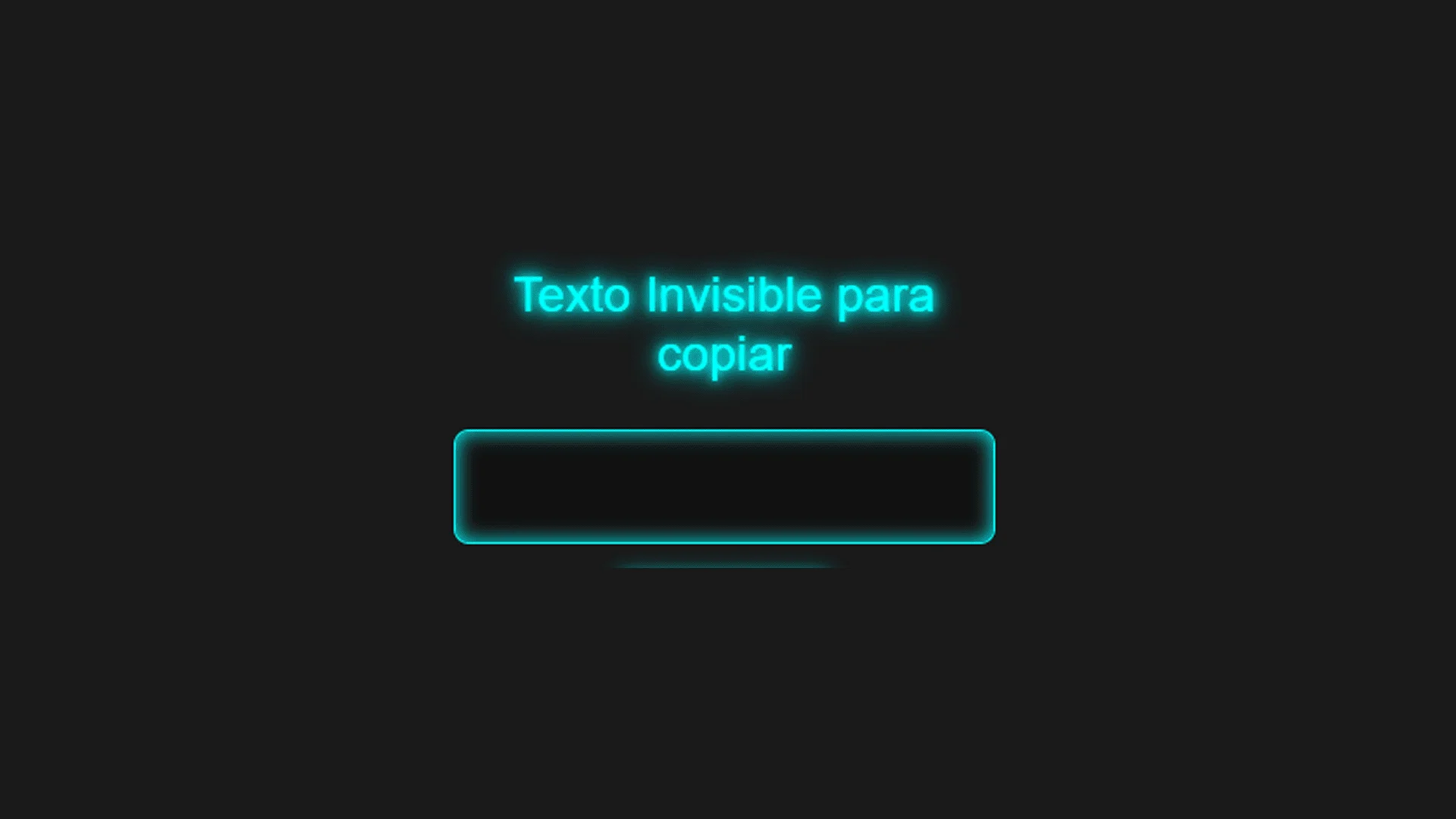 En este momento estás viendo TEXTO INVISIBLE