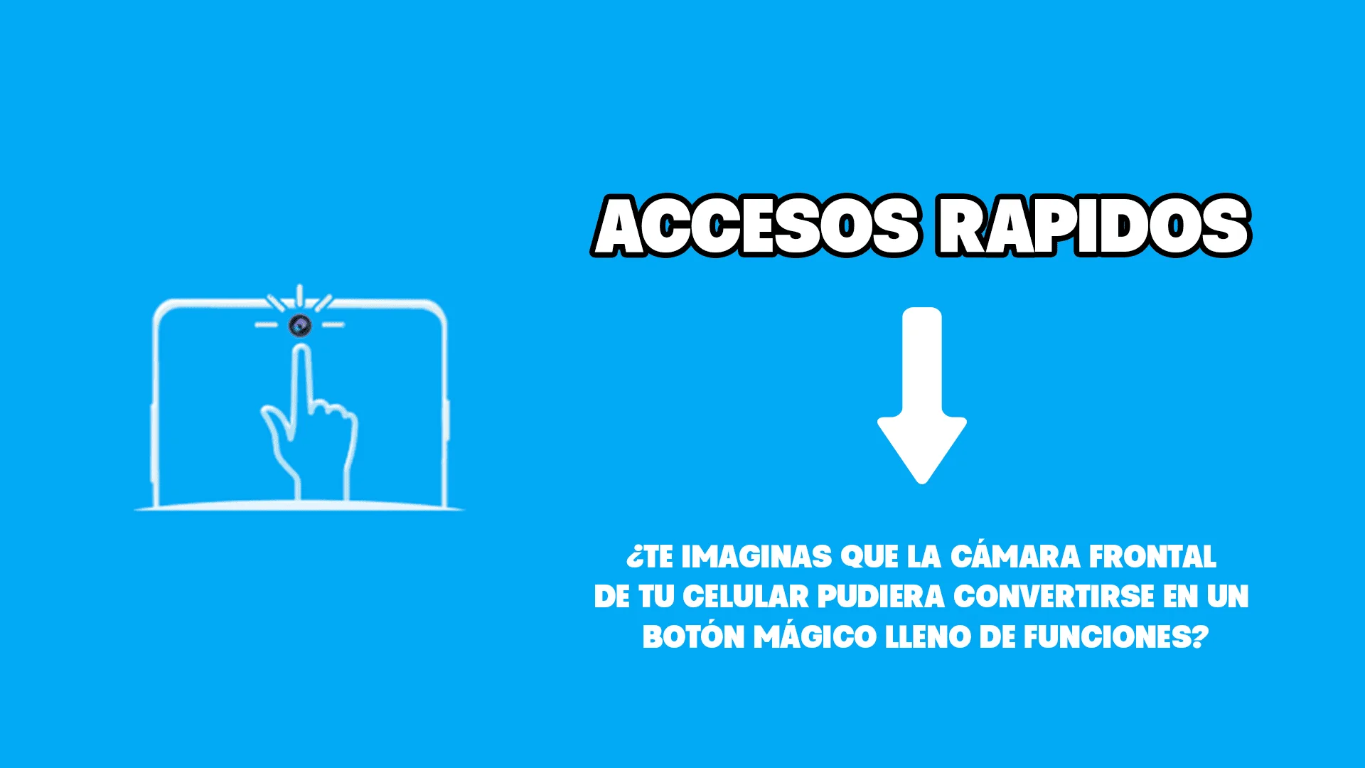 En este momento estás viendo TOUCH THE NOTCH – ACCESOS RÁPIDOS PARA TU MÓVIL